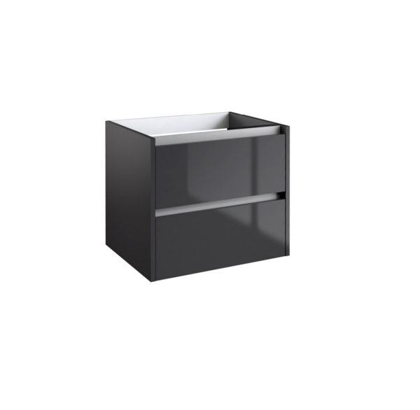 CITY46 (600mm-2 Drawer) Wall Hung Vanity Unit – Anthracite