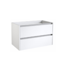 CITY46 (800mm-2 Drawer) Wall Hung Vanity Unit – Glossy White