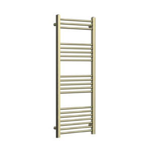 Dual Fuel Towel Rail (1200x500mm) – Brushed Gold