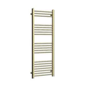 Dual Fuel Towel Rail (800x500mm) – Brushed Gold