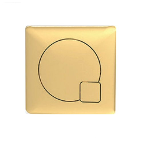 Brushed Brass Flush Plate