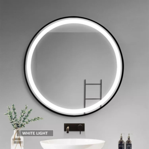 Enzo LED Mirrors in Black – 2 Sizes Available