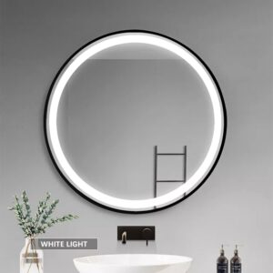 Enzo LED Mirrors in Black – 2 Sizes Available