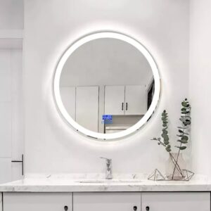 Enzo LED Mirrors (2 Sizes Available) – Brushed Nickel