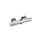 Round Exposed (2 Outlet) Thermostatic Shower Valve