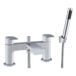 Flow (Dual Lever) – Deck Mounted Bath Shower Mixer with Kit