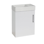 Wall Hung (400mm) Vanity Unit – Gloss White
