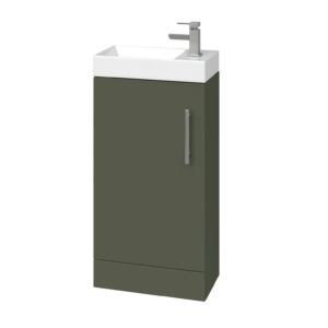 Floor Standing (400mm) Vanity Unit – Matt Dark Grey