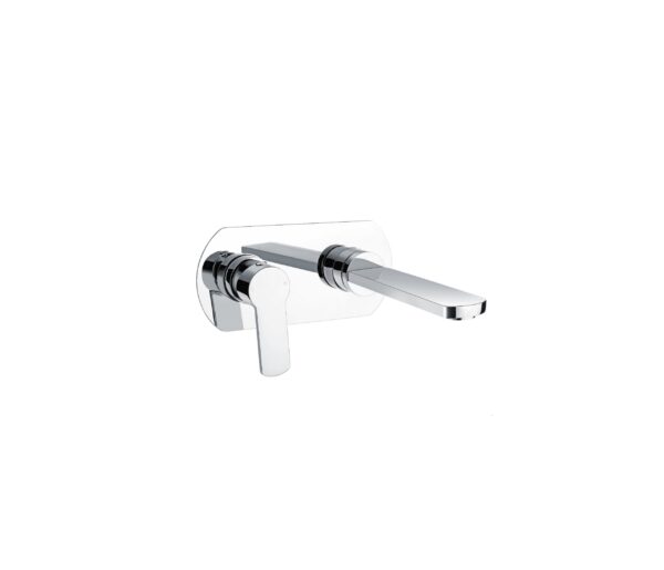 Flora Single Lever Wall Mounted Basin Mixer