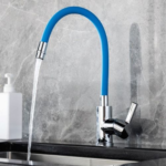 Grace Single Lever Kitchen Mixer (Blue)