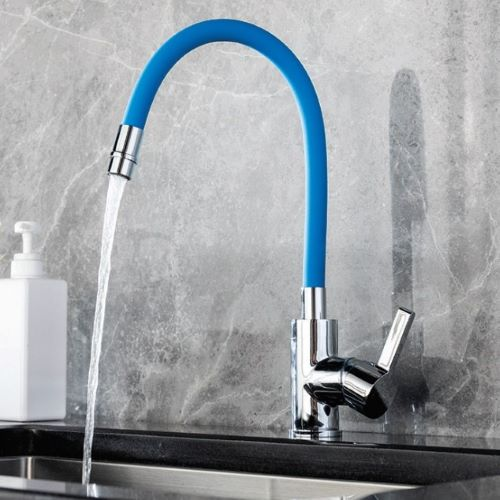 Grace Single Lever Kitchen Mixer (Blue)