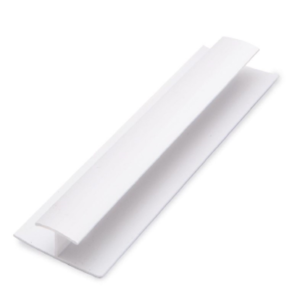 H-Joint White (2400mm) – Wall Trim
