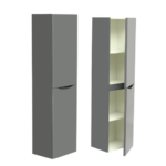 Isla Anthracite (1600mm) Storage Unit