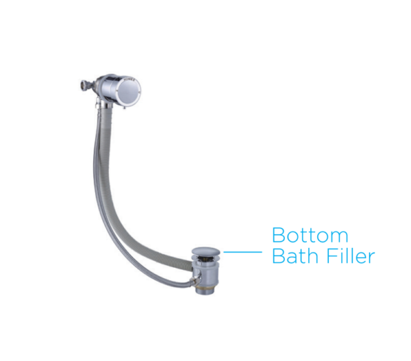 Bath Filler with Click Clack Waste (Luxury)