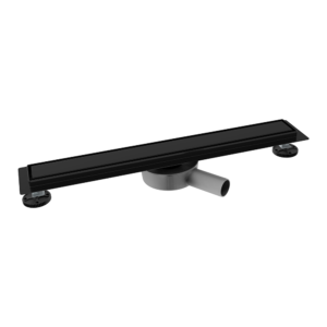 Linear Wetroom Drain (600x70mm) – Matt Black