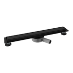Linear Wetroom Drain (600x70mm) – Matt Black