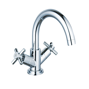 Lorient (Dual Lever) – Basin Mixer with Basin Waste