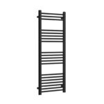 Dual Fuel Towel Rail (1400x500mm) – Matt Black