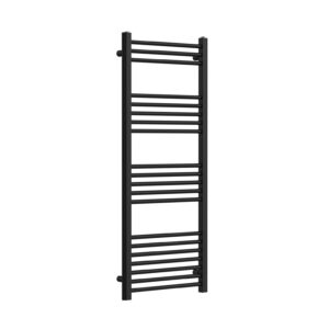 Dual Fuel Towel Rail (1200x500mm) – Matt Black