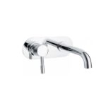 Marino (Single Lever) – Wall Mounted Basin Mixer with Spout (200mm)