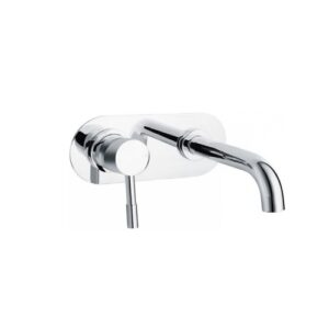 Marino (Single Lever) – Wall Mounted Basin Mixer with Spout (200mm)