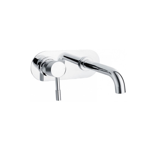 Marino (Single Lever) – Wall Mounted Basin Mixer with Spout (200mm)