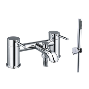 Marino (Dual Lever) – Deck Mounted Bath Shower Mixer with Kit