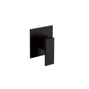 Square (Single Lever) Manual Mixer – Matt Black