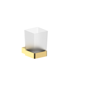 Messina Tumbler Holder – Brushed Gold