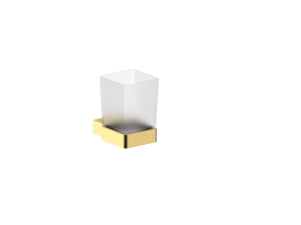 Messina Tumbler Holder – Brushed Gold