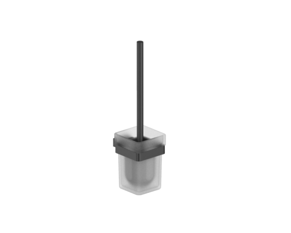 Messina Toilet Brush & Holder – Matt Black