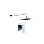Option 3: Manual Mixer Concealed Shower Pack (Round)