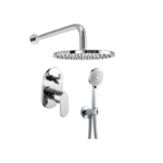 Option 4: Manual Mixer Concealed Shower Pack (Round)