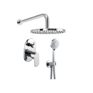 Option 4: Manual Mixer Concealed Shower Pack (Round)