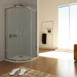 Crystal Quadrant Shower Enclosure (1850mm, 6mm Thickness)