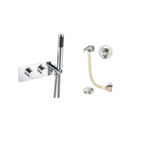BO-R1025PACK2: Thermostatic Concealed Shower Pack (Round)