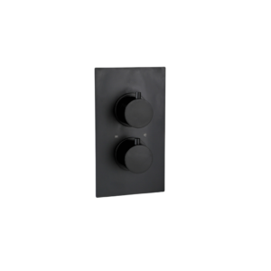 Treviso (1 Outlet) Thermostatic Concealed Shower Mixer – Matt Black