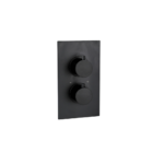 Treviso (2 Outlets) Thermostatic Concealed Shower Mixer – Matt Black (BO-TRV1530MB)
