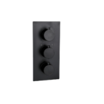 Treviso (3 Outlets) Thermostatic Concealed Shower Mixer – Matt Black