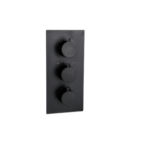 Treviso (3 Outlets) Thermostatic Concealed Shower Mixer – Matt Black