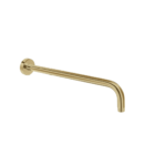 Round Shower Arm (400mm) – Brushed Gold