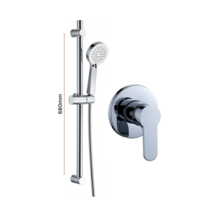 Slide Rail Kit with Single Lever Manual Mixer (BO-SRKS-3)