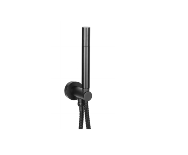 Treviso – Hand Shower Kit with Water Outlet and Bracket – Matt Black