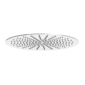 Round Ceiling Mounted (400mm) Overhead Shower – Brushed Nickel