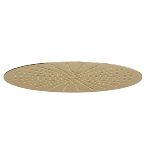 Round Ceiling Mounted (400mm) Overhead Shower – Brushed Gold