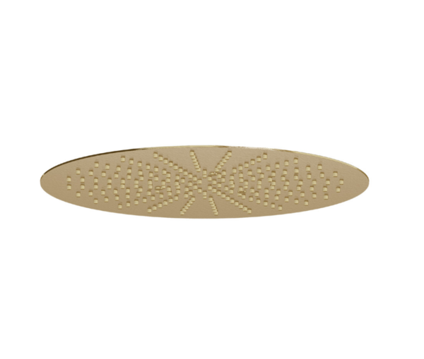 Round Ceiling Mounted (400mm) Overhead Shower – Brushed Gold