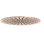 Round Ceiling Mounted (400mm) Overhead Shower – Brushed Rose Gold