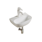 Round Cloakroom Basin (415x285x125mm)