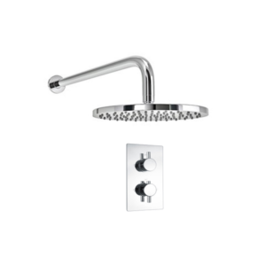 BO-RSPACK1: Thermostatic Concealed Shower Pack (Round)