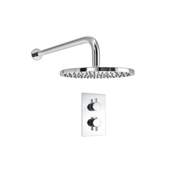 BO-RSPACK1: Thermostatic Concealed Shower Pack (Round)